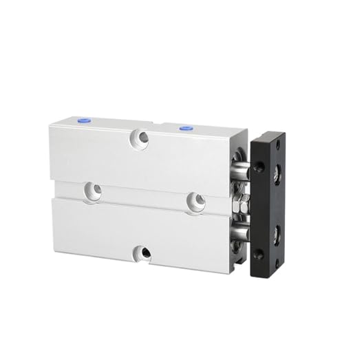 Vérin pneumatique double axe 2 tiges avec aimant intégré Alésage 10mm Course 10mm
