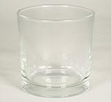 INNA-Glas Tiesto de Cristal Brian, Ø13cm - Macetero - Maceta