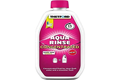 Thetford Nuevo 2024-AQUA Rinse Concentrated 0.75ml 67275, Several, Multicolor, One Size, 750