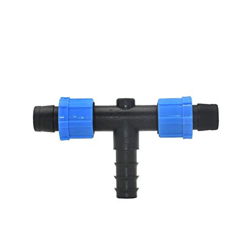 Conector de unión en forma de T de 16 mm a 1/2 pulgada para sistema de riego 3