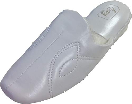 Easy Women's Lounge House Indoor Slippers Sandals White