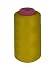 LA Linen 100% Polyester Cone Serger Thread, 6000-Yard, Yellow (A047)