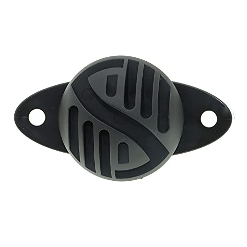 Isolateurs pour poteaux en bois noir lot de 50 avec vis intégrées - 2