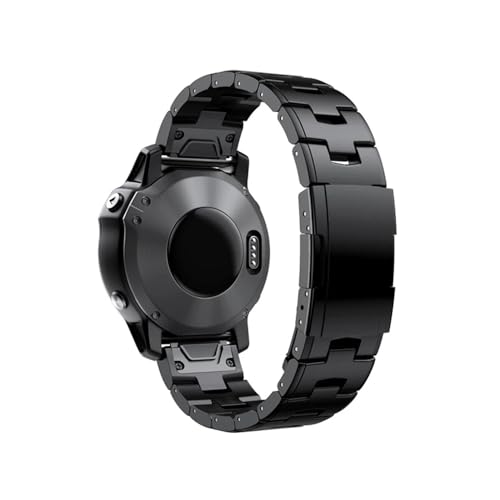22mm 26mm�`�^���������x���g�u���X���b�g�ɓK������Garmin Fenix 7X 7/6Pro/5Plus/Instict/Epix(Black,22mm Instinct 1 2)