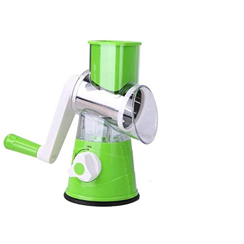 Salatmixer Multifunktionales Küchenmesser, Gemüseschneider, manuelles Gemüse, Obst, Kartoffel, rundes Messer, Aufschnittmaschine,