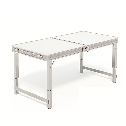 Table d'extérieur réglable et résistante à l'usure pour repas de camping faciles