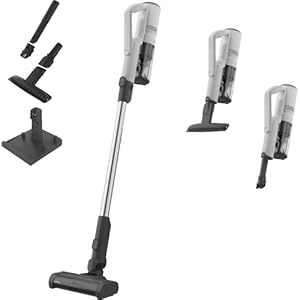 AEG 5000 Akku‑Staubsauger, kabelloser Staubsauger, Starker Digital‑Motor, MultiFloor‑Bodendüse für Teppich und Hartboden, bis zu 50 Min. Laufzeit, hygienische Staubentleerung, 18, 5V, Weiß, AP51UH18ST
