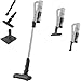 AEG 5000 Akku‑Staubsauger, kabelloser Staubsauger, Starker Digital‑Motor, MultiFloor‑Bodendüse für Teppich und Hartboden, bis zu 50 Min. Laufzeit, hygienische Staubentleerung, 18,5V, Weiß, AP51UH18ST