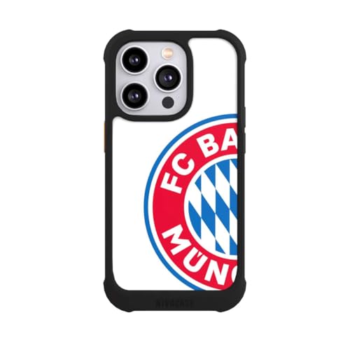 Coque iPhone 14 Pro MagSafe NIVOmax FC Bayern Munich noire antichoc
