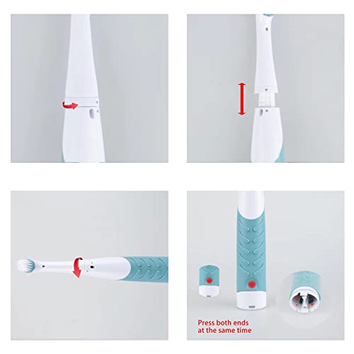 Electric Cleaning Brush With 4 In 1 Multiple Brush Heads ,Indoor Household Cordless Motorized Brush For Bathroom Toilet Kitchen Tile Crevice #TOP3