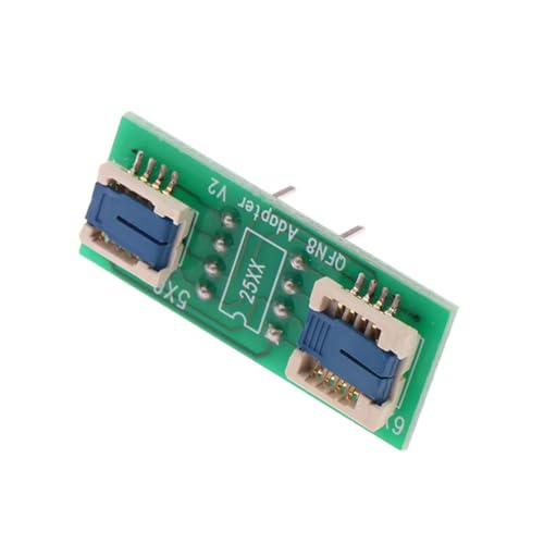 Adaptador QFN8 WSON8 reversible para programar memorias BIOS Flash SMT 2