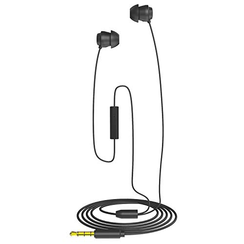 Trend Marche �y�Q�Ȃ���g����C���z���z �L�� ���y�� �����^ ���K �_�炩 �����ɂ��Ȃ�ɂ��� �X���[�v�z�� �����R���t �}�C�N�t �� �u���b�N earphone6t��