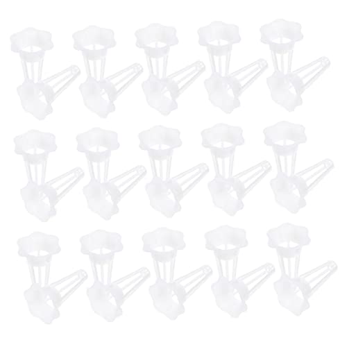 TOYANDONA 100pezzi Tazze Rete per Germinazione da Cestini per Contenitori da Design Scanalato per Radici