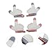 BESPORTBLE 2Pairs Breathable Thumb Stop Gloves Portable Biting Finger Protectors for Skin Friendly Design for Hand Biting Prevention and Face Scratching