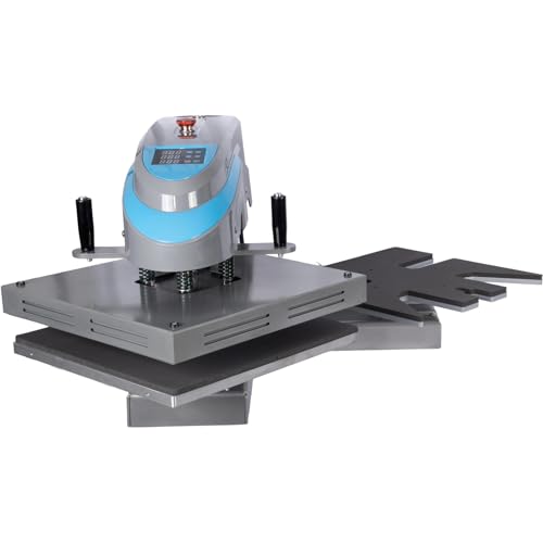 Prensa térmica neumática doble 15x15 pulg miniatura 4