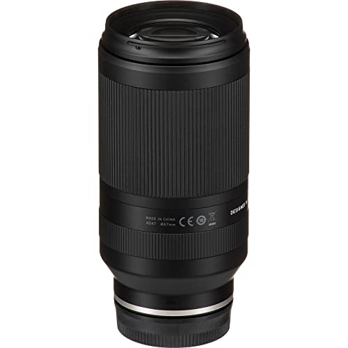 Tamron 70-300mm f/4.5-6.3 Di III RXD Lens for Sony E (INTL Model) with 64GB Extreme Pro SD Card + 67mm Filter Set + 8-Inch Lens Case + Memory Card Wallet + Strap + Cleaning Kit - Thumbnail 6
