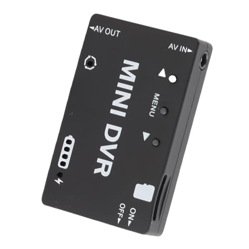Moniteur FPV, Alliage D'aluminium avec Boîte de Stockage Mini Enregistreur Audio Mini DVR pour Drones FPV