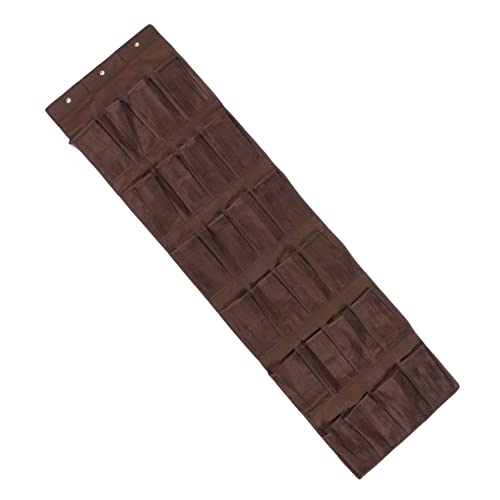 KOMBIUDA Door Shoe Organizer Non-woven Hanging Storage Bag for Home Fits over Door Space-saving Design for Practical Shoe Storage and Organization