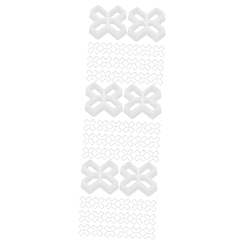 Angoily 300pcs Tile Spacers for Porcelain Tile Leveling System Deck Spacers for Bathroom Grout Patio for Floor Installation