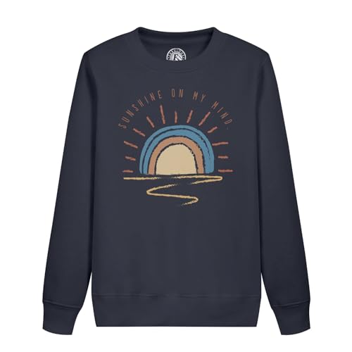 Sweatshirt enfant sunshine on my mind pour garder l'esprit des vacances