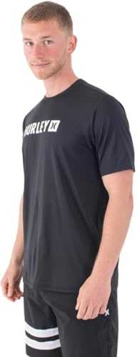 Hurley Hybrid SS Surf Shirt - Black3