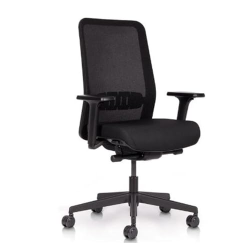 YOS S4 | Ergonomischer Bürostuhl gegen Rückenschmerzen | Netzrücken mit Lordosenstütze | ohne Kopfstütze | Made in Germany | Bürostuhl 150 kg (Modern - ohne Kopf)