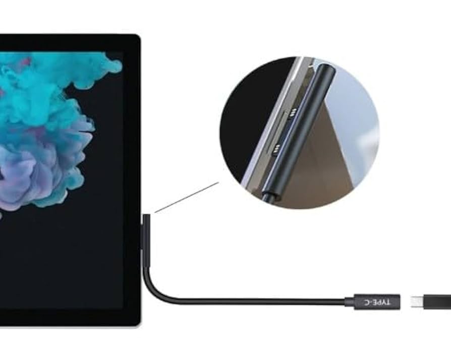 Amazon.co.jp: Surface 変換アダプタ USB Type-C PD充電器、Pro3