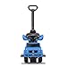 Best Ride On Cars Kids Outdoor Stroller Mercedes G-Wagon 3-in-1 Push Car with Detachable Handle, Safety Rails, and Working Horn, Blue