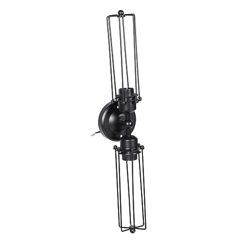 Angoily lámpara de pared candelabro de pared luces exterior accesorio condujo lampara dormitorio lamparas dormitorio flexo pared apliques de pared aplique de la pared hierro forjado Black