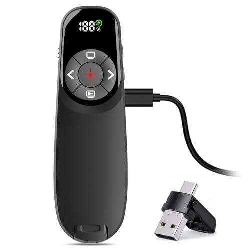 Cliqueur 2-en-1 USB pour réussir toutes vos réunions et présentations de projet