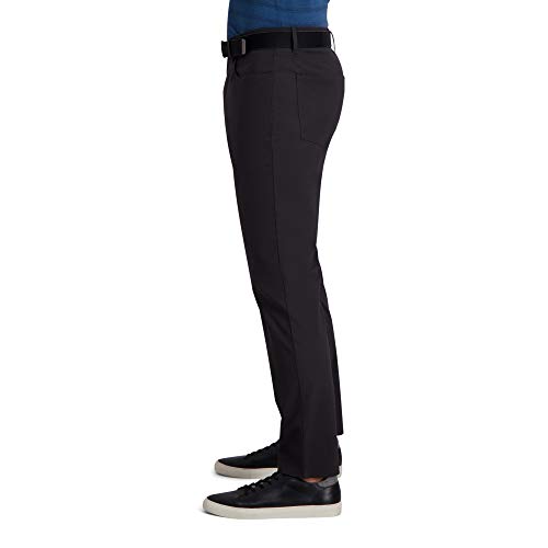 Haggar Men's Slim Fit The Active Series 5-Pocket Flex Pant Slate - image 2
