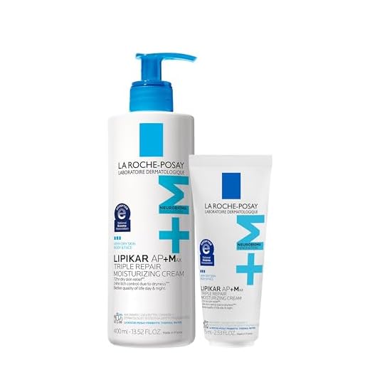 La Roche-Posay Lipikar AP+MAX Triple Repair Body Cream for Dry Skin 16.07oz
