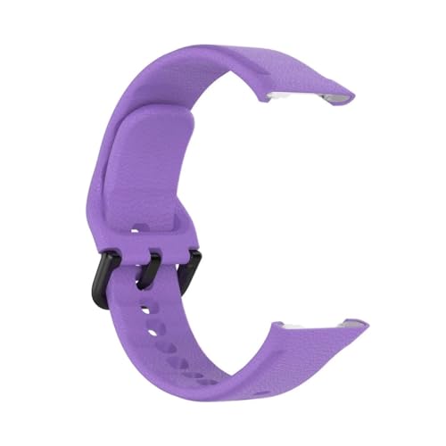 MEVMEVGNLN Fit For Oppo Watch�p�X�}�[�g�E�H�b�`�o���h�X�g���b�v ���X�g�X�g���b�v �u���X���b�g �V���R���x���g(Light purple)