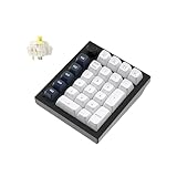 The Q0 Max is a full-metal custom number pad with a macro column and rotary encoder knob on the left side. Available as a separate numeric keypad or a huge customizable key set with QMK support, offering superior performance such as 2.4 GHz wireless,...