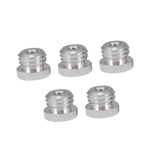 Gadpiparty 5pièces Adaptateur De Trépied à Pouce Lot de Compatible avec Caméras Alliage Aluminium Design Pratique Et Résistant