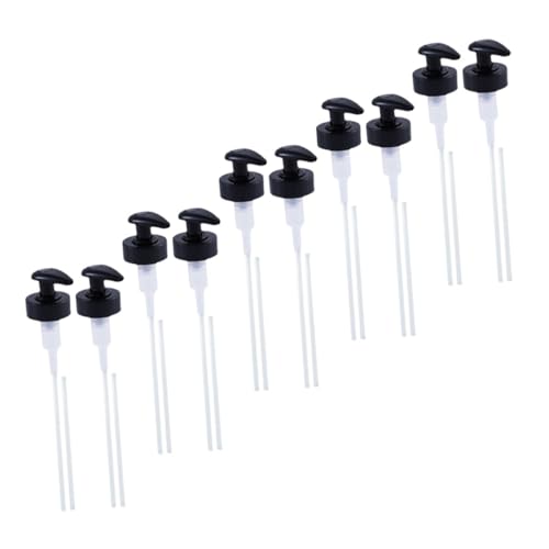 VICASKY 12ensembles Pompe à Sauce pour Huîtres Bec Verseur pour Bouteille De Ketchup Pompe à Bouteille avec Tuyau Distributeur De Sauce Facile à Utiliser Ranger