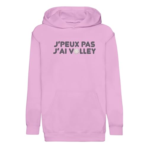 Sweat à capuche enfant haut de gamme au design volley premium pour l'été