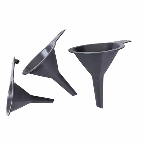 Fackelmann Einfülltrichter aus robustem Kunststoff, ergonomisches Design mit Aufhänge Manschette...