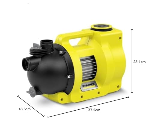 Pompe d'Arrosage Kärcher Bp 4,500 Garden, Moteur 550 W, Débit de 4 500 L/H, 3,6 Bar, HautEUr Manométrique Totale 36 M, HautEUr D’Aspiration Max, 8 m