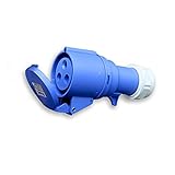 tomacorriente aereo 🔌 Índice de protección IP44, perfecto contra polvo y agua. Válido para exterior e interior. Resistencia a fuego, etc