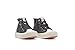 Palladium Unisex Palla ACE Organic Canvas MID Sneaker, Black, Mens 12/Womens 13.5