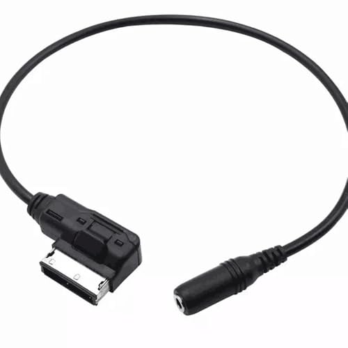 Cable adaptador Jack 3.5mm para Interface AMI VW/Audi 30cm miniatura 2