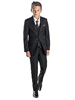 Algopix Similar Product 11 - Paisley of London Boys Black Ring