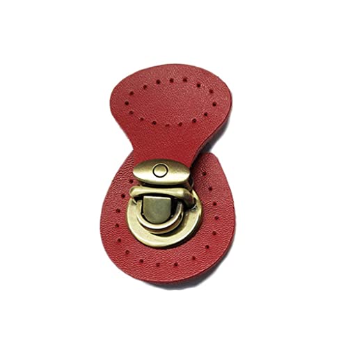 Fermoirs en cuir de remplacement avec bouton à pression pour sac à main