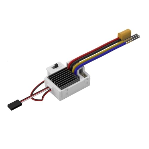 ESC brossé 90A étanche et BEC 7,5V, variateur Lipo 4S pour voiture de drift et bateau