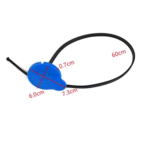 Evite fugas con tapón líquido limpiaparabrisas Nissan Qashqai J10 J11 tapa lavado de pantalla 4