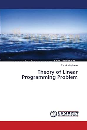 Amazon.com: Theory of Linear Programming Problem: 9783659554919 ...