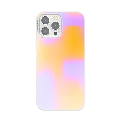 PopSockets iPhone 13 Pro Max Phone Case w/MagSafe- Orange Dreams