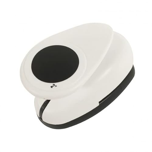 Paperfuel Motivstanzer Jumbo Kreis Ø5cm, 12,7 x 8,5 x 6,7 cm, Weiß