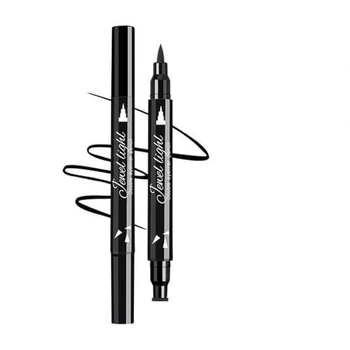 Delineador Líquido Negro Doble Punta 2 en 1 con Estampador miniatura 1